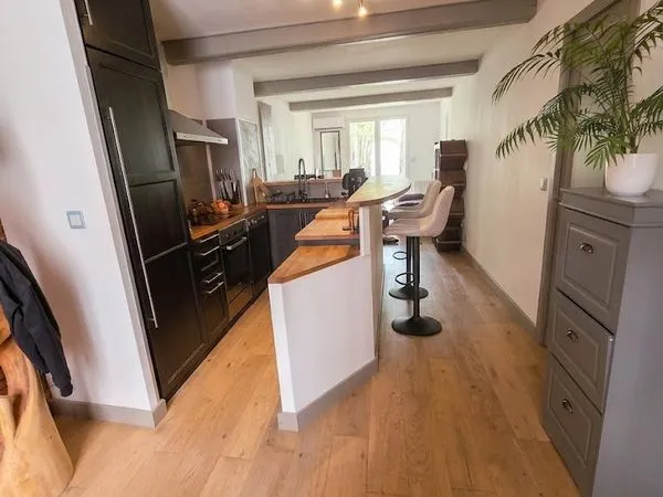 Maison de ville duplex aux Amidonniers avec Jardin