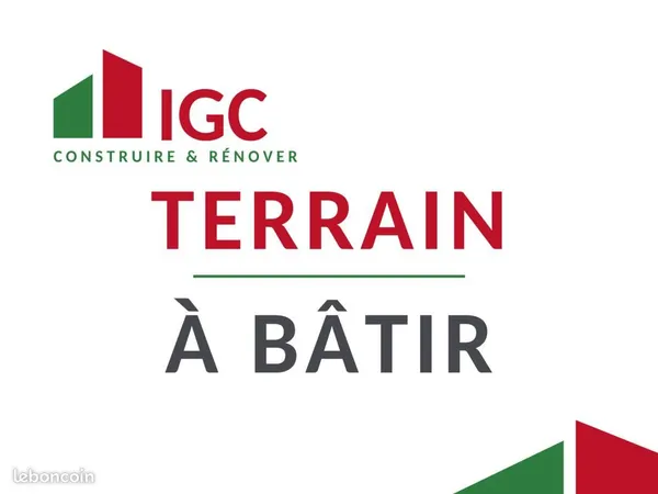 Terrain 1 015 m² Saint Loubes