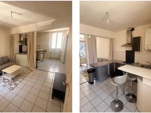 Appartement T2 meublé RDC