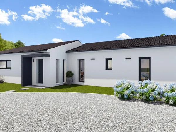 Terrain + Maison à vendre à Lasserre-Pradère