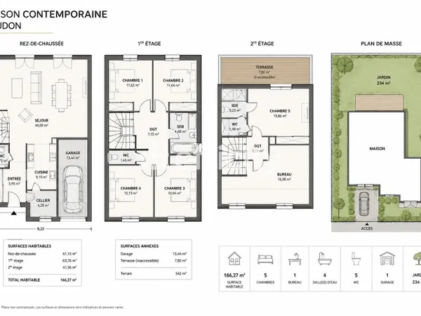 Maison 8 pièces 166 m²