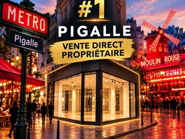 Fonds de commerce - emplacement n°1 - Pigalle
