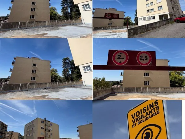Place de parking dans une résidence calme et sécurisée, à seulement 5 min de la gare et du centre-vi