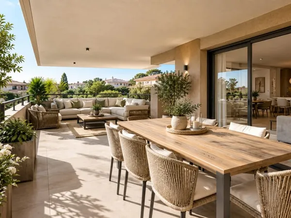 CAVALAIRE-SUR-MER - 100M DE LA MER - SUBLIME T4 DE 85 M² AVEC TERRASSE DE 41 M²
