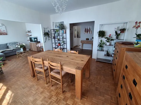 Appartement 90 m2 + garage, cave, parking