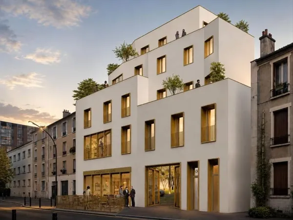 Appartement avec terrasse dans immeuble 2027 À Vendre