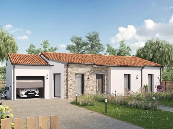 Maison neuve 4 pièces 88 m²