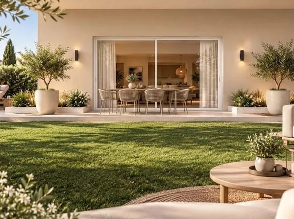 ROQUEFORT-LA-BÉDOULE - T4 NEUF DE 71 M² - SUPERBE JARDIN PRIVATIF