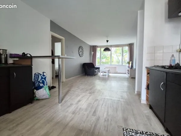 Appartement 48m2 avec parking securisé et cave