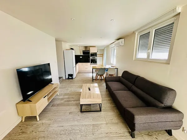 Appartement RDC 4 pièces, 3 chambres et Jardin
