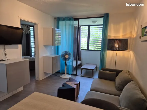 Location appartement f2 meuble cayenne