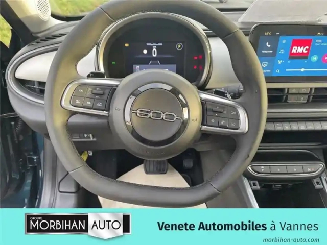 Fiat 600 t-gen 3 1.2 hybrid 110ch edct6 — photo 12