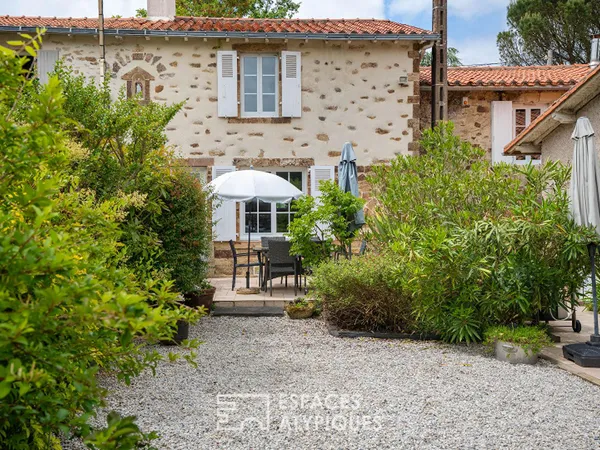 Deux maisons de charme dans un cadre bucolique