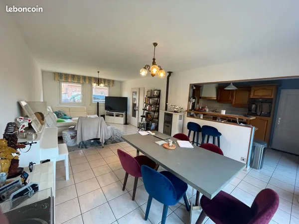 Maison 86 m², 3 chambres, jardin et garage - Marquette-lez-Lille