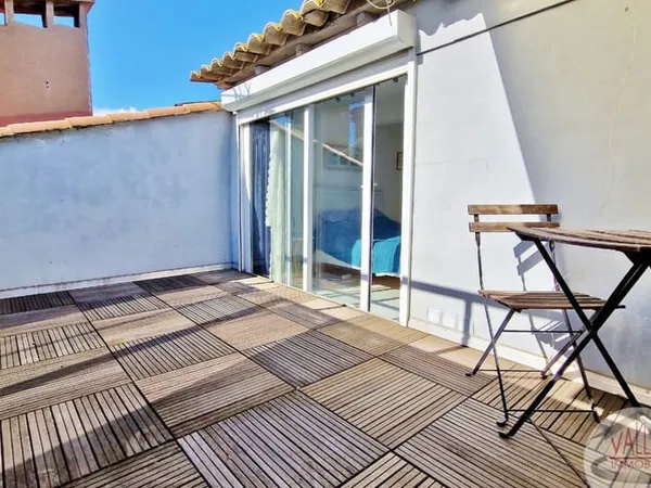 Duplex lumineux avec deux terrasses !
