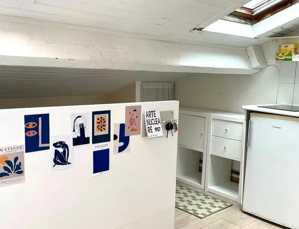Studio mansardée - 6,73m2 - 5mn de la prom