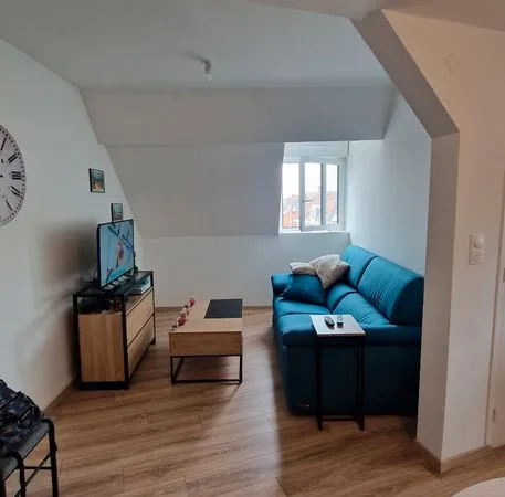 Offre de location d'un Type 2 en duplex au centre ville de Béthune entièrement rénové