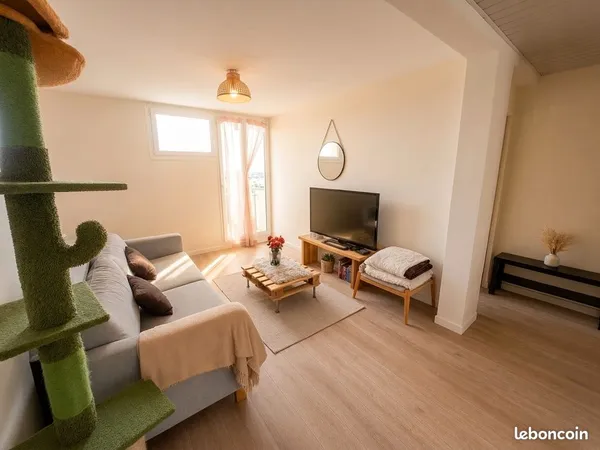 Appartement 60 m² meublé à louer - 2 chambres - Brest