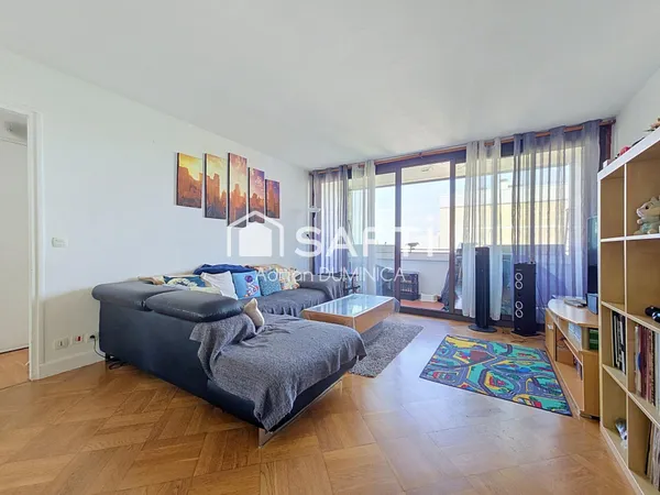 Bel appartement familial aux beaux volumes et belle vue dégagée
