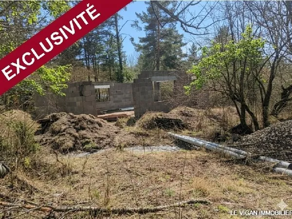 Terrain à bâtir Vente Saint-Sauveur-Camprieu  1910m² 45000€