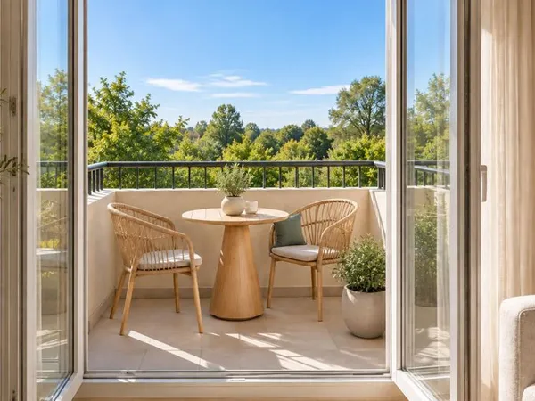 BORDEAUX CHARTRONS  T3 AVEC BALCON DE CARACTERE DANS UN ANCIEN CHAIS RENOVÉ