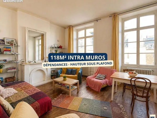 Appartement 5 pièces 118 m²