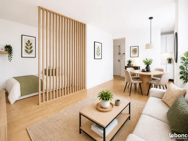 Studio 1 pièce 30 m²