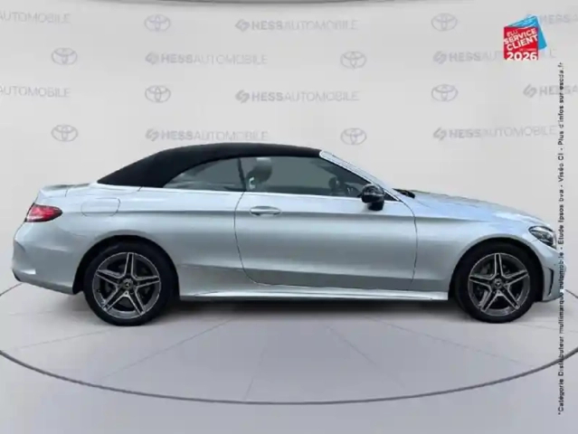 Mercedes Classe C cabriolet 180 156ch amg line euro6d-t — photo 4