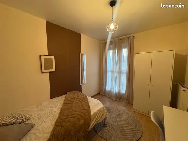 Chambre dans colocation de standing