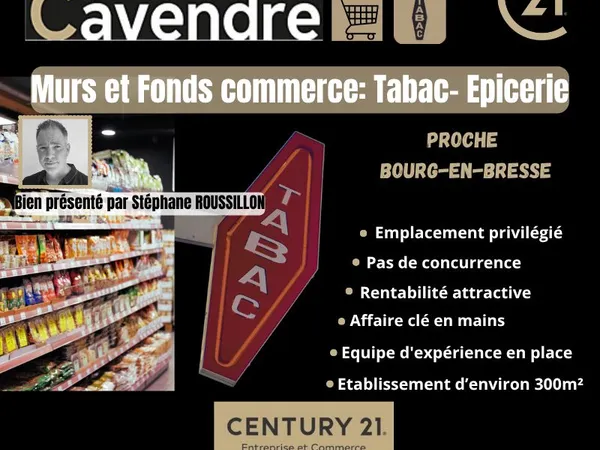 Tabac 300 m² BOURG EN BRESSE