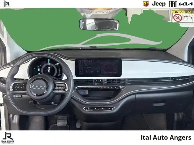 Fiat 500 e 95ch pack confort my23/radars +caméra/ jantes 16' — photo 8