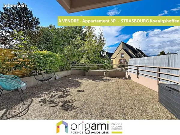 Appartement 3 pièces 64 m²