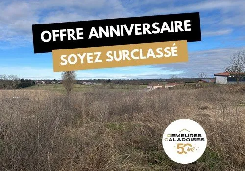 Terrain 500 m²