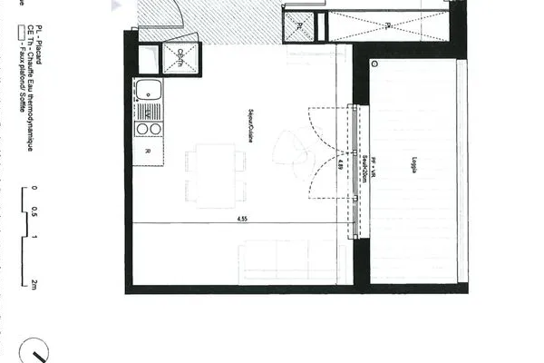 Appartement 2 pièces 45 m²