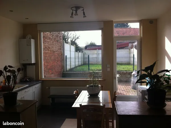 Maison 3 chambres et jardin