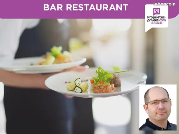 Fonds de commerce bar, restaurant 100 m²