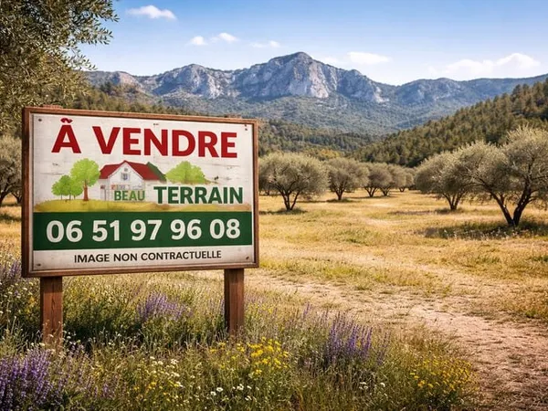 Terrain MOURIES - Bel environnement proche centre ville