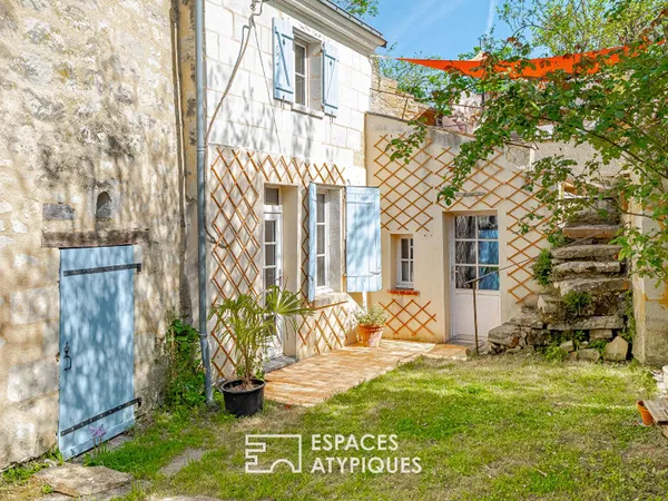 Habitat troglodytique au charme ligérien