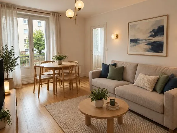 🏡 Colocation meublée rénovée - 3 chambres - Brest Pilier Rouge
