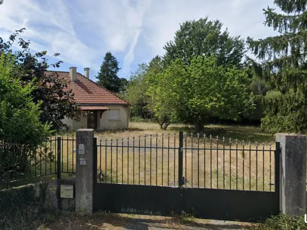 Maison avec grand terrain