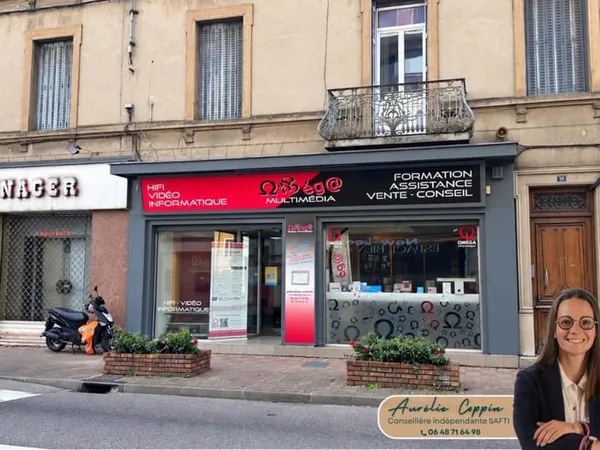 Pont-de-Chéruy Centre, local commercial 100 m²
