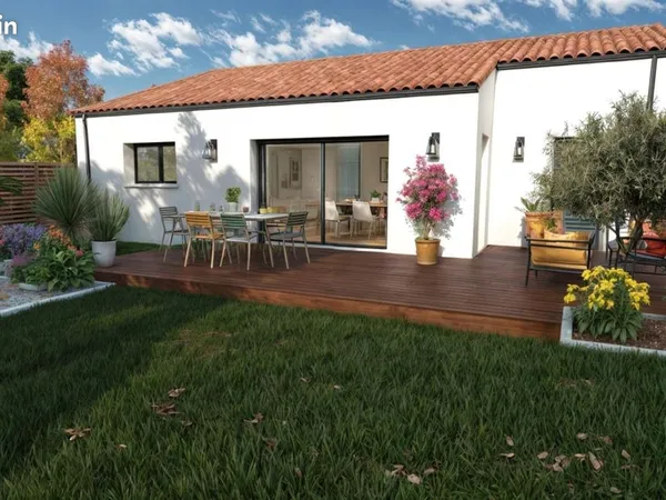 Projet de construction d'une maison 102 m² avec terrain à BEAUFOU (85)
