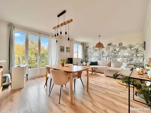 Appartement 3 pièces 63 m²