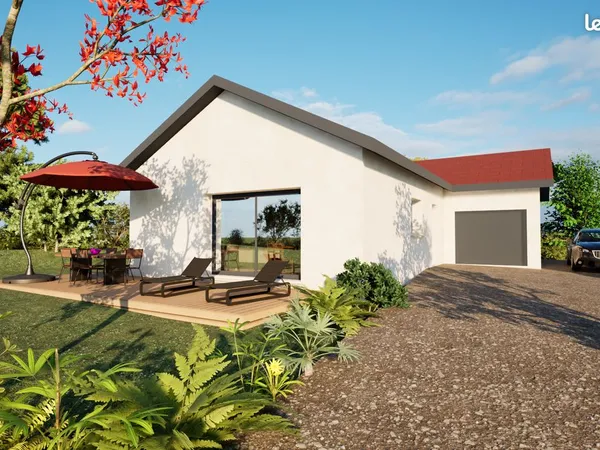 Maison 4 pièces-90m²+18m² de garage
