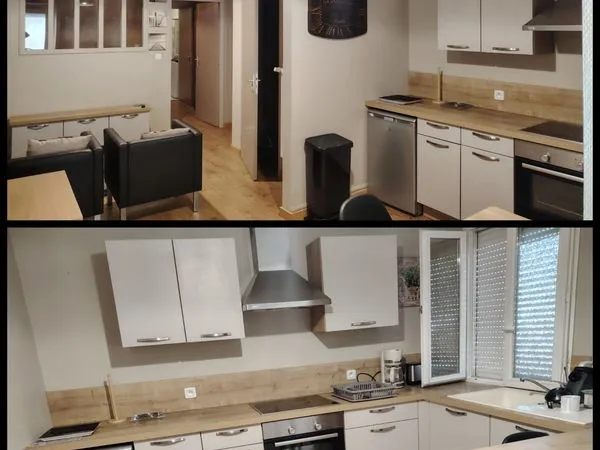 Studio meublé rénové