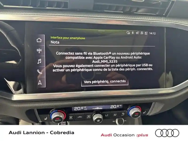 Audi Q3 sportback 45 tfsi e 245ch s line s tronic 6 — photo 13