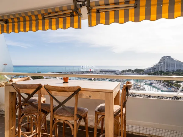 Appartement 2 pièces à Villeneuve-Loubet plage, Marina Baie