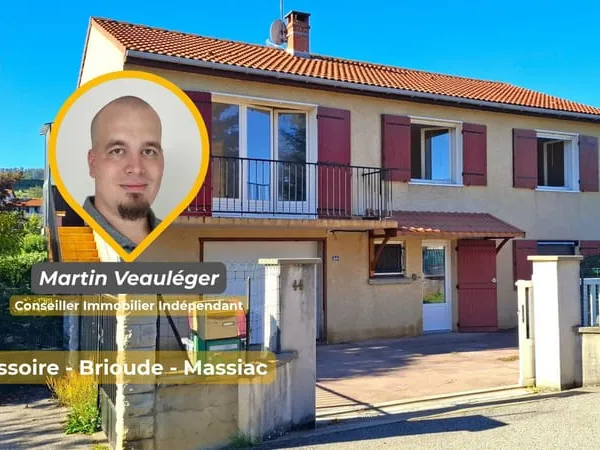 Maison familiale de 135 m2 avec véranda et jardin Brioude