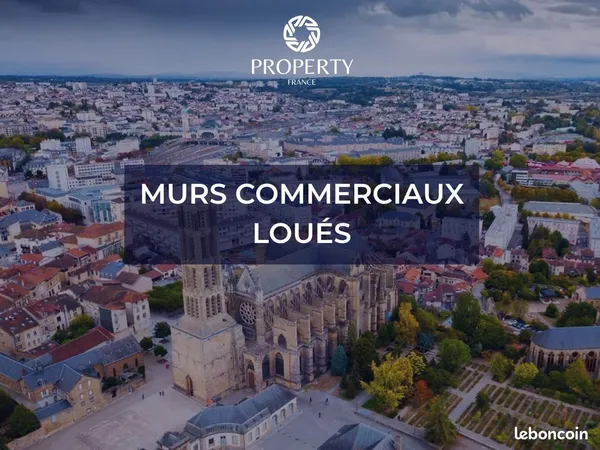 Bâtiment commercial loué