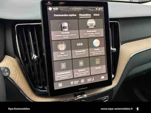 Volvo Xc60 t6 awd hybride rechargeable 253 ch+145 ch geartronic 8 — photo 20